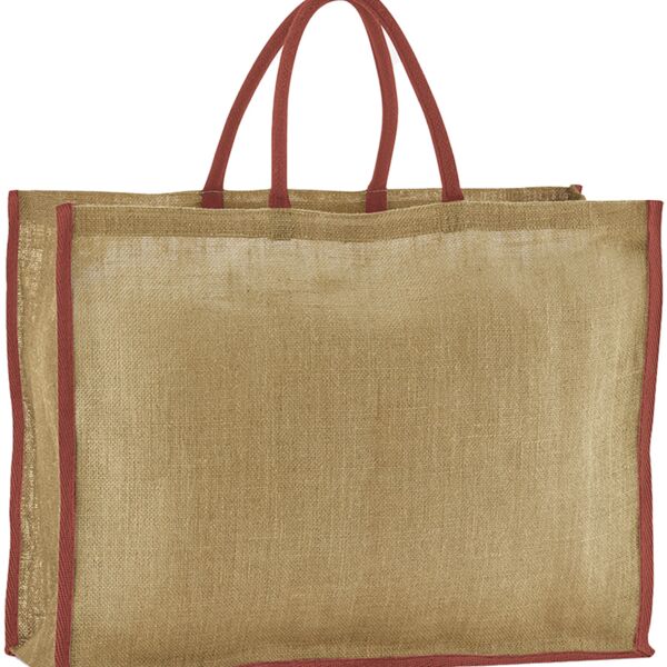 Westford Mill Natural Starched Jute Market Shopper Thumbnail