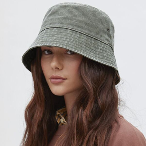 Beechfield Vintage Bucket Hat Thumbnail