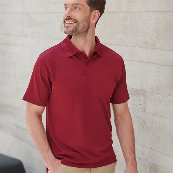 PR Henbury Coolplus® Wicking Piqué Polo Shirt Thumbnail