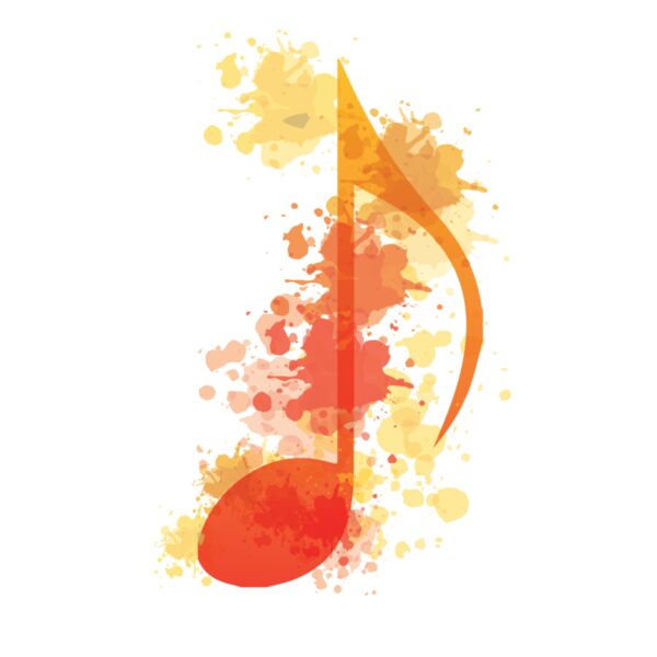 Watercolour Music Note Thumbnail